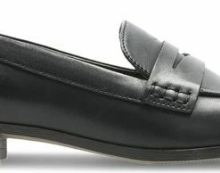 Clarks Hamble Dames Loafers - Black Leather - Maat 39 -Dames-schoenen Verkoop 550x194 2