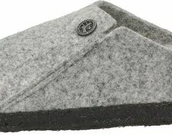 Birkenstock Zermatt Narrow Filz Shearling Cozy Home Dames Pantoffels - Light Grey - Maat 40 -Dames-schoenen Verkoop 550x194