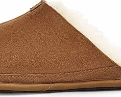 UGG Mannen Suède Harde Zool Pantoffels / Open Sloffen - 1123660 - Cognac - Maat 43 -Dames-schoenen Verkoop 550x198 8