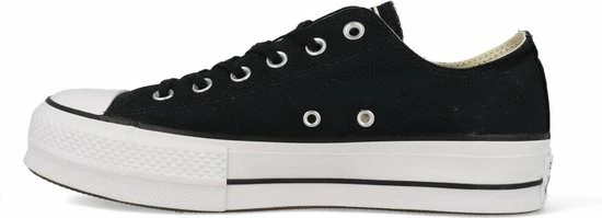 Converse Chuck Taylor All Star Lift Ox Lage Sneakers - Dames - Zwart - Maat 37 44 Converse Chuck Taylor All Star Lift Ox Lage Sneakers - Dames - Zwart - Maat 37 - Afbeelding 42