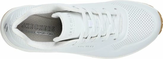 Skechers Uno Stand On Air Dames Sneakers - White - Maat 38 7 Skechers Uno Stand On Air Dames Sneakers - White - Maat 38 - Afbeelding 5