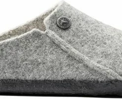 Birkenstock Zermatt Narrow Filz Shearling Cozy Home Dames Pantoffels - Light Grey - Maat 40 -Dames-schoenen Verkoop 550x200 4