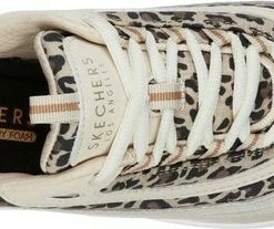 Skechers Uno Wild Streets Dames Sneakers - White/Leopard - Maat 39 -Dames-schoenen Verkoop 550x207 2