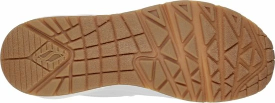 Skechers Uno Stand On Air Dames Sneakers - White - Maat 38 10 Skechers Uno Stand On Air Dames Sneakers - White - Maat 38 - Afbeelding 8