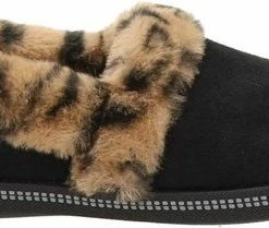 Skechers Dames Pantoffel - Zwart - Maat 38