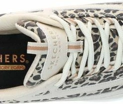 Skechers Uno Wild Streets Dames Sneakers - White/Leopard - Maat 39 -Dames-schoenen Verkoop 550x209 6