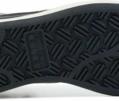 Diadora Sneakers Dames - Hoge Sneakers / Damesschoenen - Leer - Mi Basket Used Z - Zwart Combi - Maat 39 -Dames-schoenen Verkoop 550x210 4