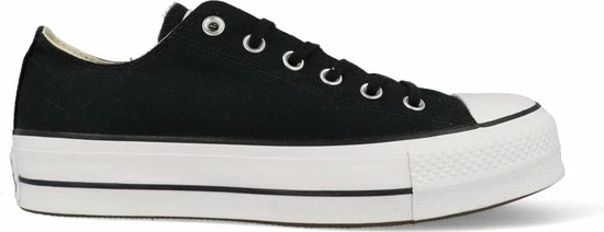 Converse Chuck Taylor All Star Lift Ox Lage Sneakers - Dames - Zwart - Maat 37 43 Converse Chuck Taylor All Star Lift Ox Lage Sneakers - Dames - Zwart - Maat 37 - Afbeelding 41