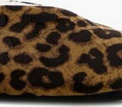 Thu!s Dames Sloffen Met Luipaardprint - Bruin - Maat 41 - Pantoffels -Dames-schoenen Verkoop 550x216 2