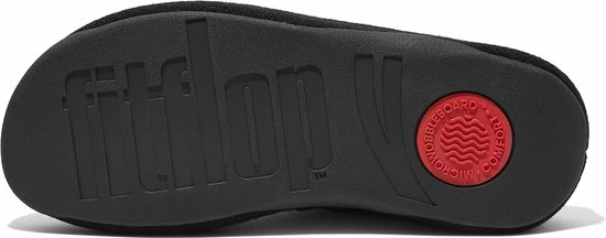 FitFlop Shuv Dames Pantoffels - Zwart - Maat 38 12 FitFlop Shuv Dames Pantoffels - Zwart - Maat 38 - Afbeelding 10