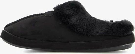 Thu!s Dames Pantoffels - Zwart - Maat 38 - Sloffen 5 Thu!s Dames Pantoffels - Zwart - Maat 38 - Sloffen - Afbeelding 3