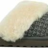 UGG Vrouwen Canvas Harde Zool Pantoffels / Open Sloffen - 1117659 - Grijs - Maat 38.5 -Dames-schoenen Verkoop 550x222 1