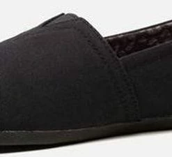 Skechers Bobs Plush Peace & Love Dames Espadrilles - Black - Maat 40 -Dames-schoenen Verkoop 550x225 5