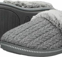 Skechers COZY CAMPFIRE - COZY TIMES Dames Pantoffels - Grijs - Maat 38 -Dames-schoenen Verkoop 550x228
