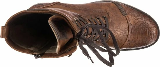 Mustang Dames Veterboot - Cognac - Maat 40 27 Mustang Dames Veterboot - Cognac - Maat 40 - Afbeelding 25