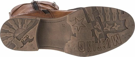 Mustang Dames Veterboot - Cognac - Maat 40 23 Mustang Dames Veterboot - Cognac - Maat 40 - Afbeelding 21