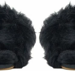 UGG Scuff Sis Dames Sloffen - Black - Maat 38 -Dames-schoenen Verkoop 550x236 4