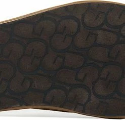 UGG Mannen Suède Harde Zool Pantoffels / Open Sloffen - 1123660 - Cognac - Maat 43 -Dames-schoenen Verkoop 550x237 8