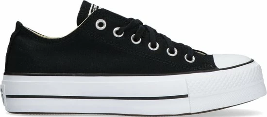 Converse Chuck Taylor All Star Lift Ox Lage Sneakers - Dames - Zwart - Maat 37 26 Converse Chuck Taylor All Star Lift Ox Lage Sneakers - Dames - Zwart - Maat 37 - Afbeelding 24