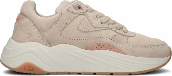HUB Eclipse Lage Sneakers - Dames - Beige - Maat 41 3 HUB Eclipse Lage Sneakers - Dames - Beige - Maat 41