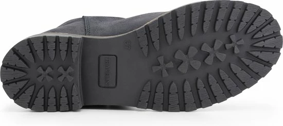 Travelin' Vartae Dames Enkellaarsjes - Winter Boots - Wax Suede Leer - Wol Gevoerd - Donkerblauw - Maat 42 6 Travelin' Vartae Dames Enkellaarsjes - Winter Boots - Wax Suede Leer - Wol Gevoerd - Donkerblauw - Maat 42 - Afbeelding 4