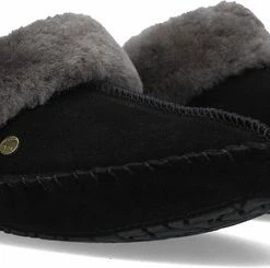 Warmbat Barrine Suede Dames Pantoffels - Black - Maat 42 35 Warmbat Barrine Suede Dames Pantoffels - Black - Maat 42 -Dames-schoenen Verkoop 550x245 8