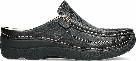Wolky Comfortschoenen Roll Slide Zwart Leer 35 Wolky Comfortschoenen Roll Slide Zwart Leer - Afbeelding 33