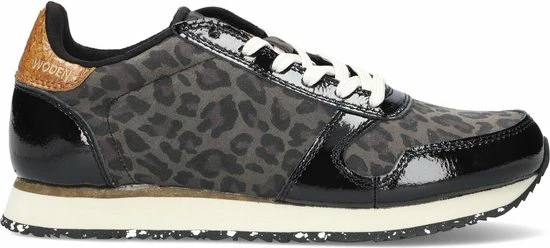 Woden Ydun Animal Lage Sneakers - Dames - Zwart - Maat 40 8 Woden Ydun Animal Lage Sneakers - Dames - Zwart - Maat 40 - Afbeelding 6