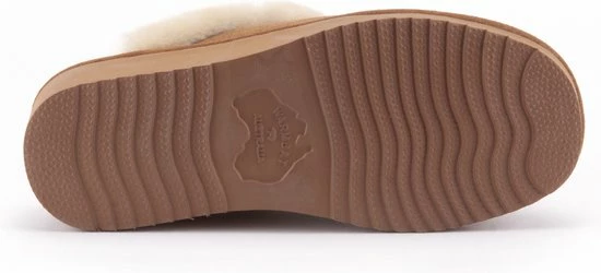 Warmbat Alice Dames Sloffen - Cognac - Maat 39 7 Warmbat Alice Dames Sloffen - Cognac - Maat 39 - Afbeelding 5