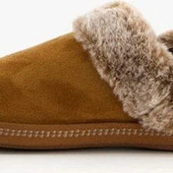 Skechers Cozy Campfire Gevoerde Dames Pantoffels - Cognac - Maat 37 - Extra Comfort - Memory Foam -Dames-schoenen Verkoop 550x250 16