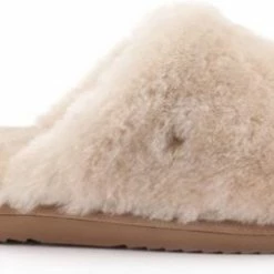 Warmbat Mungo Fur Dames Pantoffels - Stone - Maat 39 -Dames-schoenen Verkoop 550x252 25