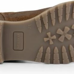 Travelin' Vartae Dames Enkellaarsjes - Winter Boots - Wax Suede Leer - Wol Gevoerd - Cognac - Maat 38 -Dames-schoenen Verkoop 550x253 12