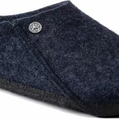 Birkenstock Zermatt Shearling Narrow Sloffen - Dark Blue - Maat 41 -Dames-schoenen Verkoop 550x253 7