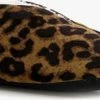 Thu!s Dames Sloffen Met Luipaardprint - Bruin - Maat 41 - Pantoffels -Dames-schoenen Verkoop 550x254 4