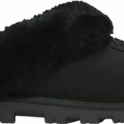 UGG Coquette Dames Sloffen - Black - Maat 39