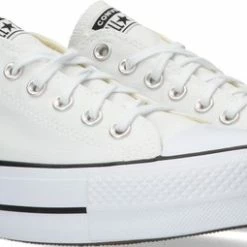Converse Dames Sneakers Chuck Taylor Allstar Lift - Wit - Maat 39 -Dames-schoenen Verkoop 550x255 7