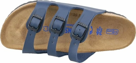 Birkenstock Florida BF WB Narrow Dames Slippers - Blue - Maat 40 18 Birkenstock Florida BF WB Narrow Dames Slippers - Blue - Maat 40 - Afbeelding 16