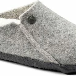 Birkenstock Zermatt Narrow Filz Shearling Cozy Home Dames Pantoffels - Light Grey - Maat 40 -Dames-schoenen Verkoop 550x256 1