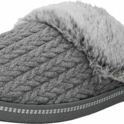 Skechers COZY CAMPFIRE - COZY TIMES Dames Pantoffels - Grijs - Maat 38 -Dames-schoenen Verkoop 550x256