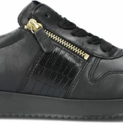 Gabor 420 Lage Sneakers - Leren Sneaker - Dames - Zwart - Maat 39 -Dames-schoenen Verkoop 550x257 4