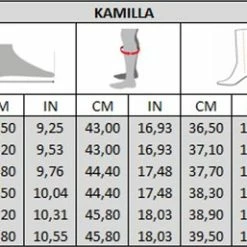 Gabylou - Laarzen Voor Brede Kuiten XL - Model Kamilla - Zwart, Maat 39 -Dames-schoenen Verkoop 550x257 6