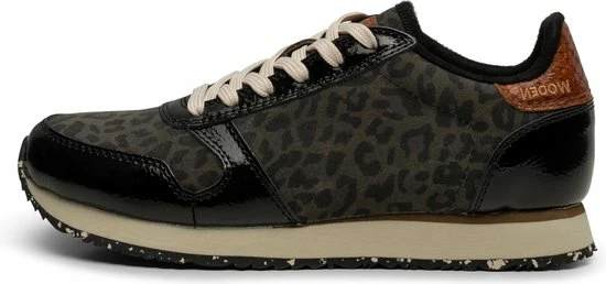 Woden Ydun Animal Lage Sneakers - Dames - Zwart - Maat 40 5 Woden Ydun Animal Lage Sneakers - Dames - Zwart - Maat 40 - Afbeelding 3