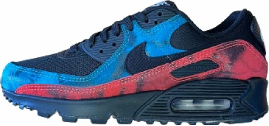 Nike Air Max 90 - Black Tie-Dye - Heren Sneakers Sportschoenen Schoenen Zwart DJ6888-001 - Maat EU 40.5 3 Nike Air Max 90 - Black Tie-Dye - Heren Sneakers Sportschoenen Schoenen Zwart DJ6888-001 - Maat EU 40.5