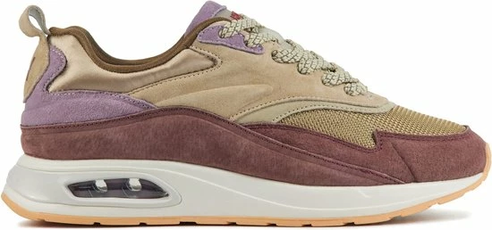 HOFF Sneakers Dames - Lage Sneakers / Damesschoenen - Suède - Big Ben - Nude - Maat 39 3 HOFF Sneakers Dames - Lage Sneakers / Damesschoenen - Suède - Big Ben - Nude - Maat 39