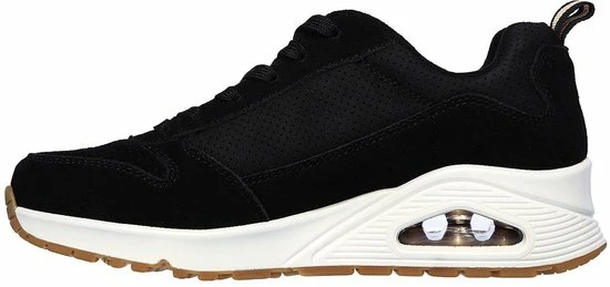 Skechers Uno-Two For The Show Dames Sneakers - Black - Maat 36 12 Skechers Uno-Two For The Show Dames Sneakers - Black - Maat 36 - Afbeelding 10