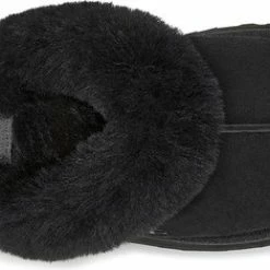 UGG Disquette Dames Sloffen - Black - Maat 40 -Dames-schoenen Verkoop 550x259 6
