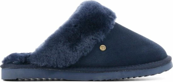 Warmbat Flurry Suede Dames Pantoffels - Dark Navy - Maat 41 3 Warmbat Flurry Suede Dames Pantoffels - Dark Navy - Maat 41