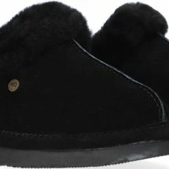 Warmbat Lismore Suede Dames Pantoffels - Black - Maat 37 -Dames-schoenen Verkoop 550x263 8
