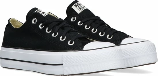 Converse Chuck Taylor All Star Lift Ox Lage Sneakers - Dames - Zwart - Maat 37 28 Converse Chuck Taylor All Star Lift Ox Lage Sneakers - Dames - Zwart - Maat 37 - Afbeelding 26