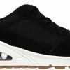 Skechers Uno-Two For The Show Dames Sneakers - Black - Maat 36 -Dames-schoenen Verkoop 550x265 5